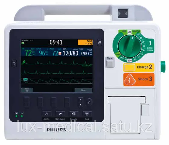 Дефибриллятор-монитор HeartStart XL+ комплекте c принадлежностями